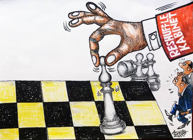 Akhirnya.... bocoran Reshuffle Kabinet, Ini Bocoran daftarnya